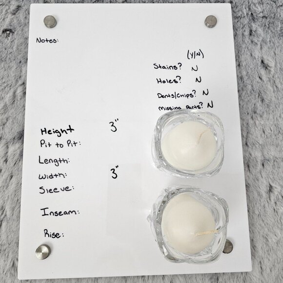 Lead Crystal Cottage Votive Candle Holders Set of 2 Tea Lights 3" - Picture 6 of 6